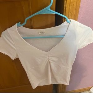 baby pink brandy Melville top